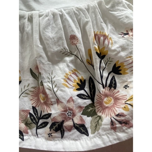 Cynthia Rowley Baby Cotton Floral Lined Sleeveless Dress White Size 6-9 Months - Picture 4 of 6